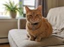 LOST: Orange tabby, answers to Missile, DO NOT pick up