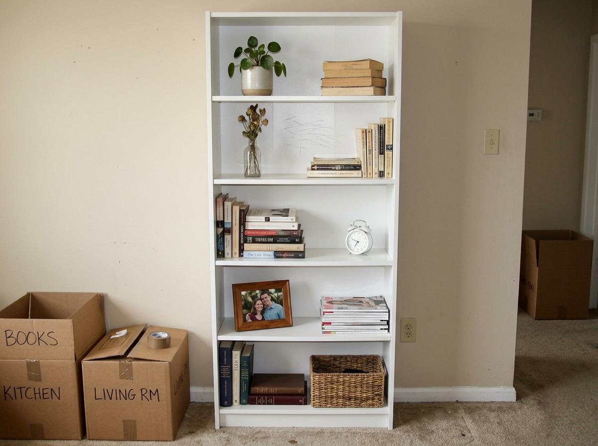 Bohxavn shelf unit, already assembled, no casualties